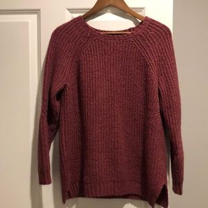 American Eagle dusty rose medium sweater